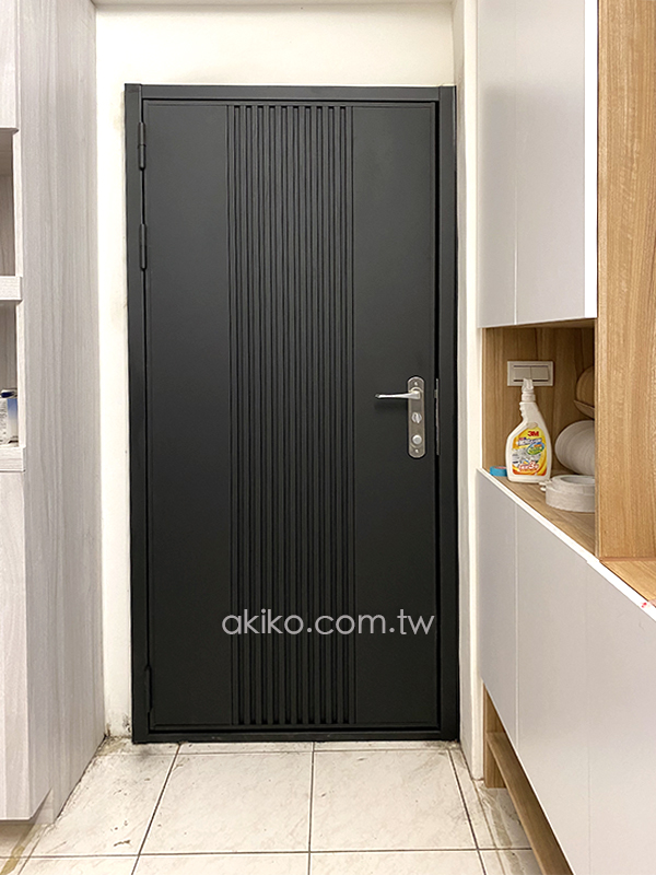 新竹大門-A01日式不銹鋼內玄關門